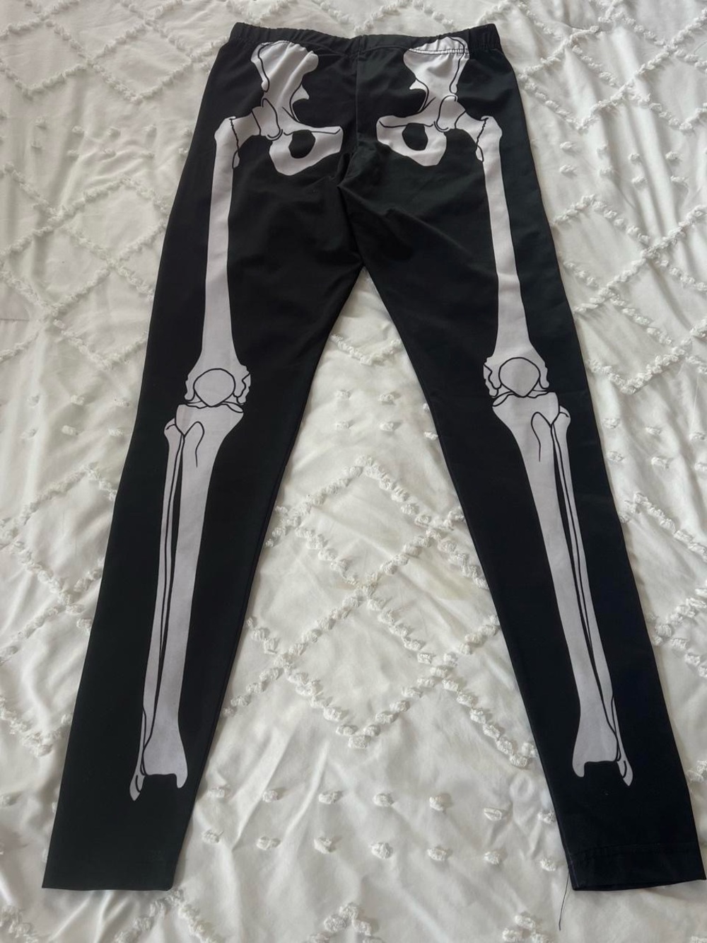 Modern Lux Black Skeleton Leggings